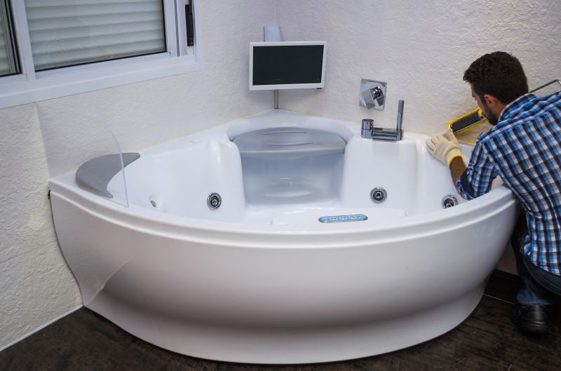 Modern Alcove Bathtub
